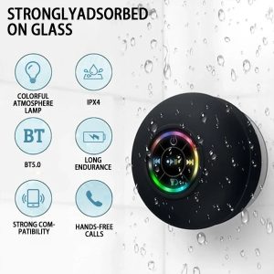 technology and beauty tech and beauty products AquaBeat™ waterproof Bluetooth speaker designed to bring music